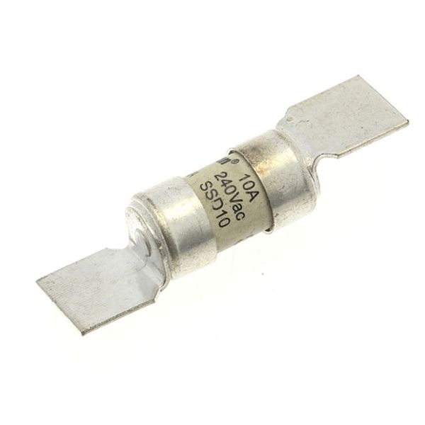 Fuse-link, LV, 10 A, AC 240 V, BS88/E1, 12 x 47 mm, gL/gG, BS image 3