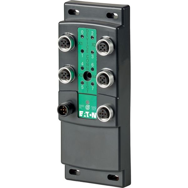 SWD Block module I/O module IP69K, 8 inputs with 24 V DC power supply, 4 M12 I/O sockets image 9