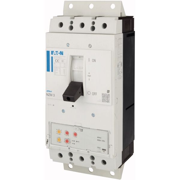 NZM3 PXR20 circuit breaker, 630A, 3p, plug-in technology image 4