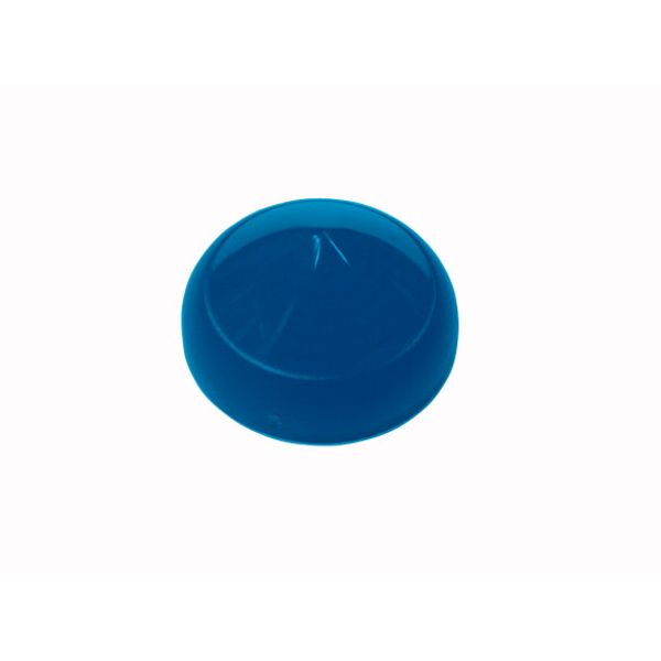 Lens, indicator light blue, raised image 1