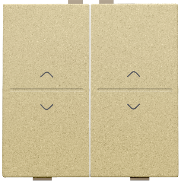 Double key with 'up' and 'down' arrows for wireless switch or push but image 3