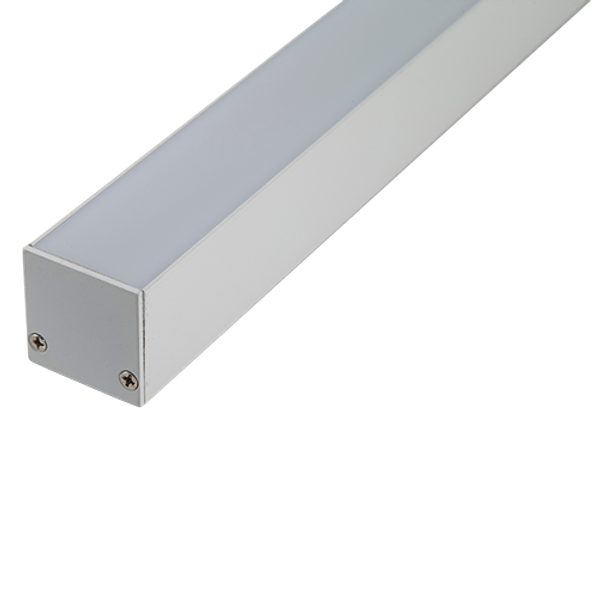 2m Suspended Profile 35x35mm IP20 White image 2