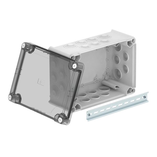T 350 HD TR Junction box with high transparent cover 285x201x139 image 1