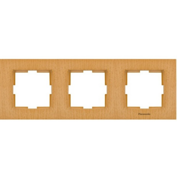 Karre Plus Accessory Wooden - Oak Three Gang Frame image 1