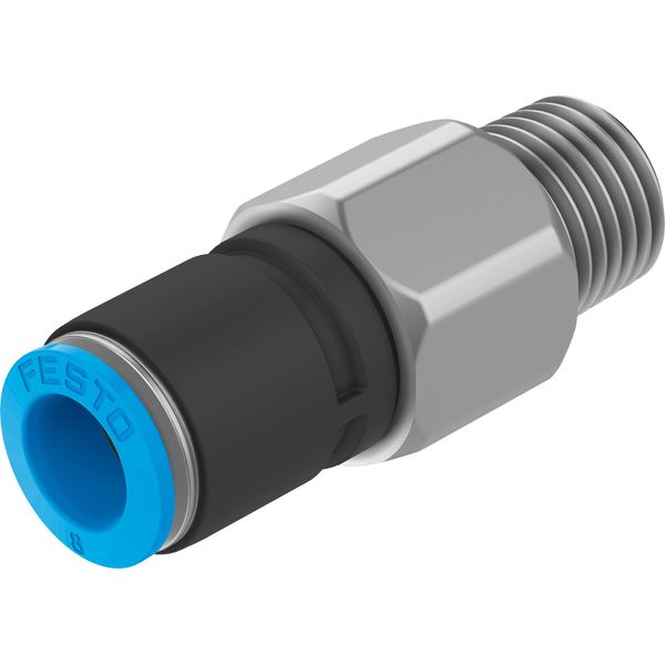 QSR-3/8-10 Push-in fitting, rotatable image 1