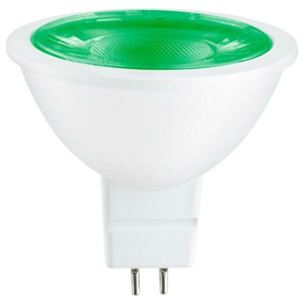 LED Bulb MR16 1W 12V GX5.3 green image 1