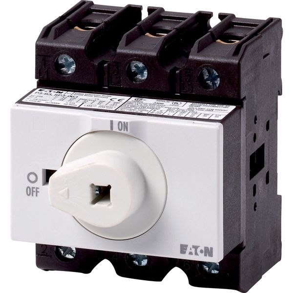 Main switch, P3, 63 A, rear mounting, 3 pole image 23