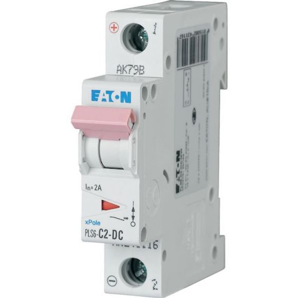 PLS6-C2-DC-MW Eaton Moeller series xPole - PLS6-DC MCB image 1