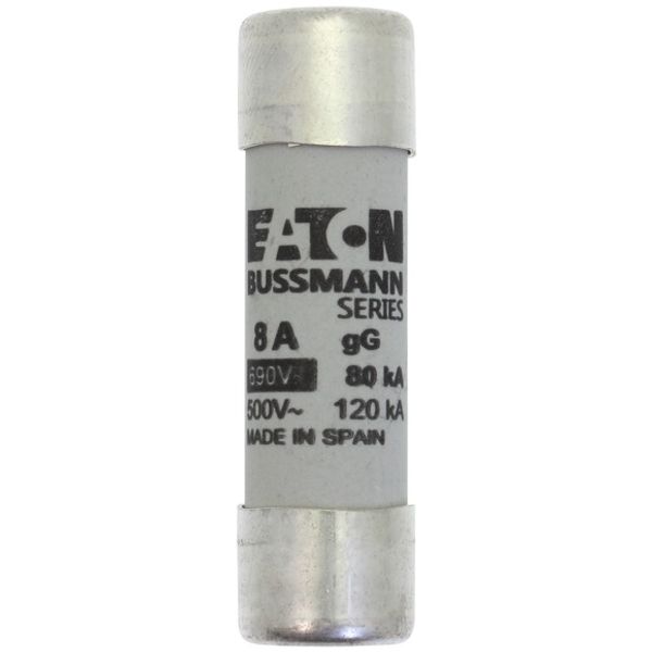 Fuse-link, LV, 8 A, AC 690 V, 14 x 51 mm, gL/gG, IEC image 2