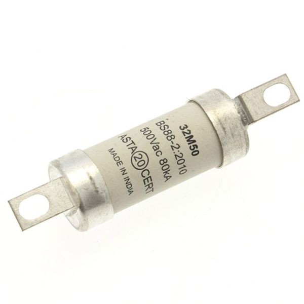 Fuse-link, LV, 32 A, AC 500 V, BS88/A2, 22 x 85 mm, gM, BS, 32M50 image 3