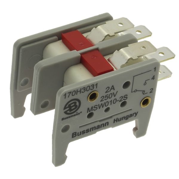 Microswitch, high speed, 2 A, AC 250 V, Switch K2, gold plated contacts image 7