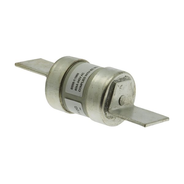 Fuse-link, low voltage, 10 A, AC 440 V, BS88/F3, 27 x 80 mm, gL/gG, BS image 8