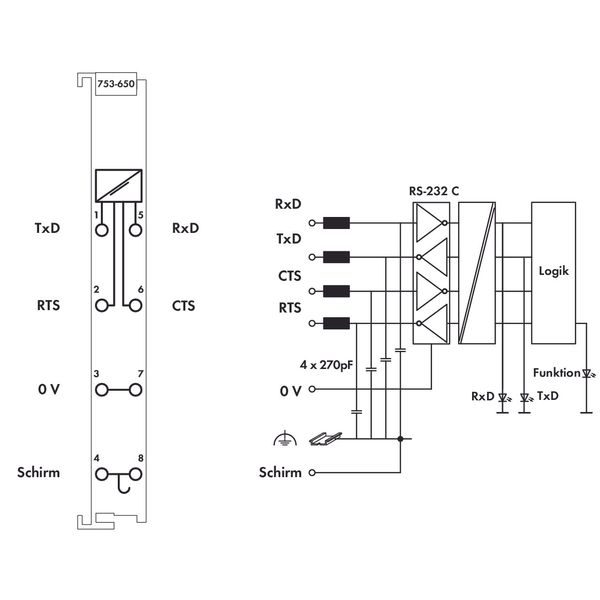 RS-232 C Serial Interface 9600 baud None light gray image 4