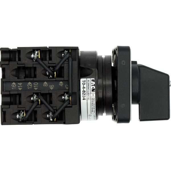 Step switches, T0, 20 A, flush mounting, 4 contact unit(s), Contacts: 7, 45 °, maintained, Without 0 (Off) position, 1-7, Design number 8234 image 19