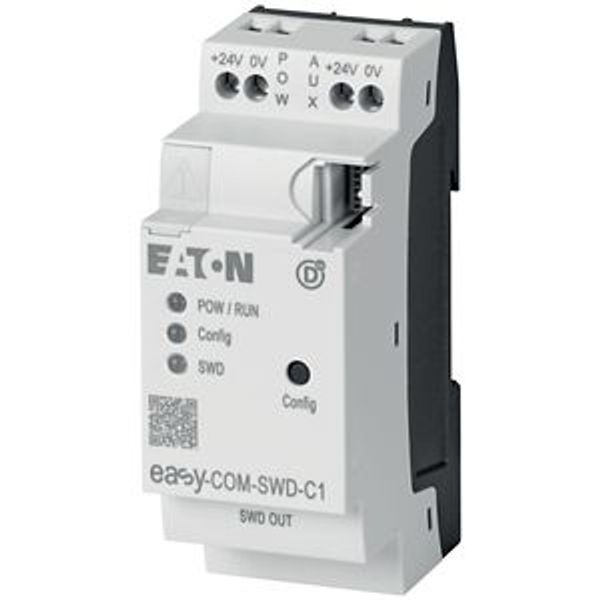 Communication module for connecting the easy control relay as SWD coordinator in SmartWire-DT applications, screw terminal image 5