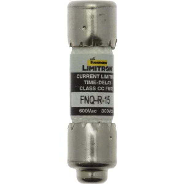 Fuse-link, LV, 15 A, AC 600 V, 10 x 38 mm, 13⁄32 x 1-1⁄2 inch, CC, UL, time-delay, rejection-type image 18