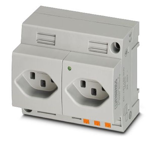 EO-J/PT/LED/DUO - Double socket image 2