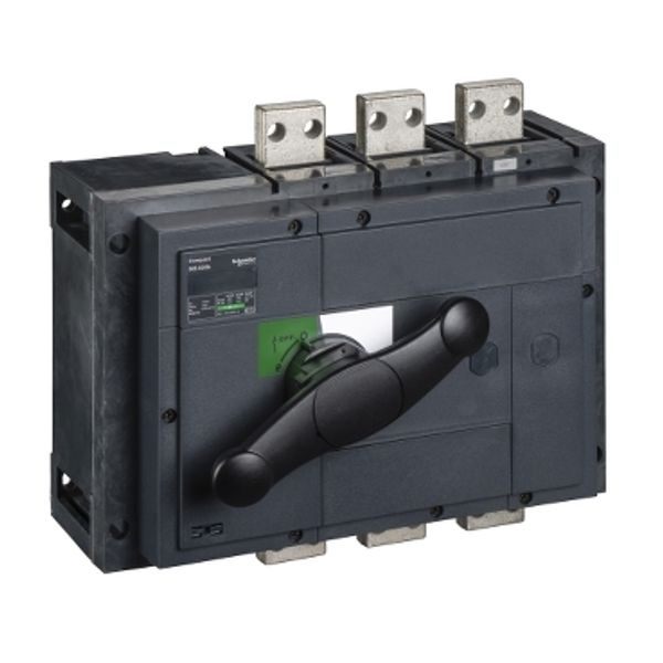 switch disconnector, Compact INS630b , 630 A, standard version with black rotary handle, 3 poles image 3