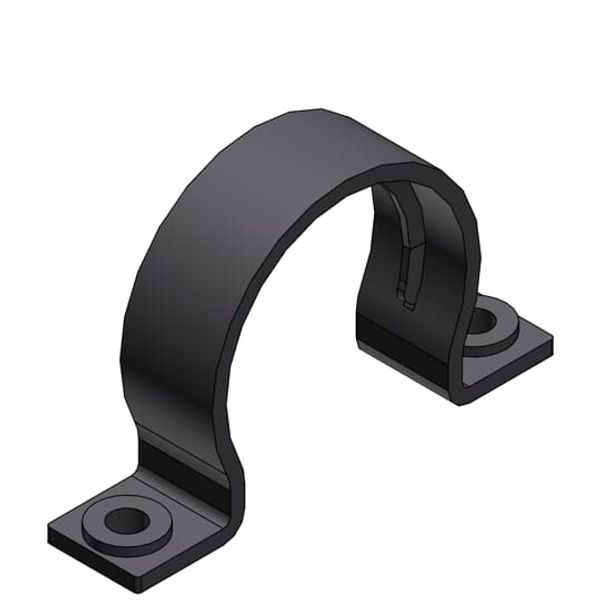 SGH-29 CONDUIT CLAMP 2SCREW PA6 NW29 GRY image 1
