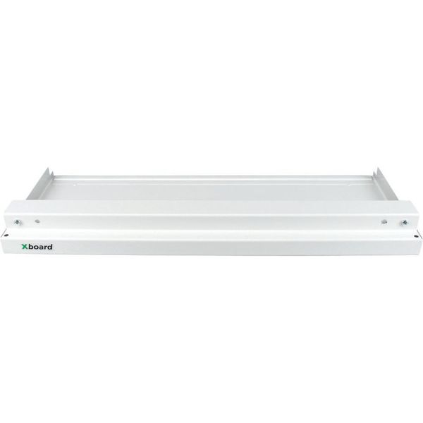 Top or bottom panel for surface-mounted service distribution boards, blind, WxD = 1200 x 249 mm, white image 3