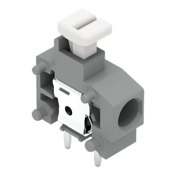 Stackable PCB terminal block push-button 1.5 mm² gray image 5