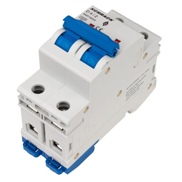 Miniature Circuit Breaker (MCB) AMPARO 10kA, D 4A, 2-pole image 5