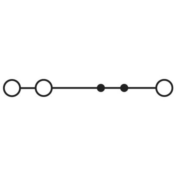 Feed-through terminal block STS 2,5-TWIN BU image 2