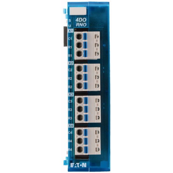 Digital relay module, 4 digital relay outputs, N/O image 3