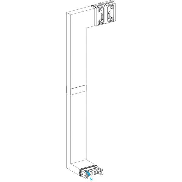 2X90° DWN 250X(700-1200)X250 MTM 250A FB image 1