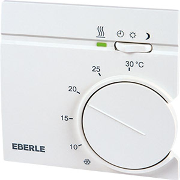 Room controller, 5-30C, AC 230V, 1 changeover contact, heating: 10 mA ... 10 (4) A, cooling: 10 mA ... 5 (2) A image 2