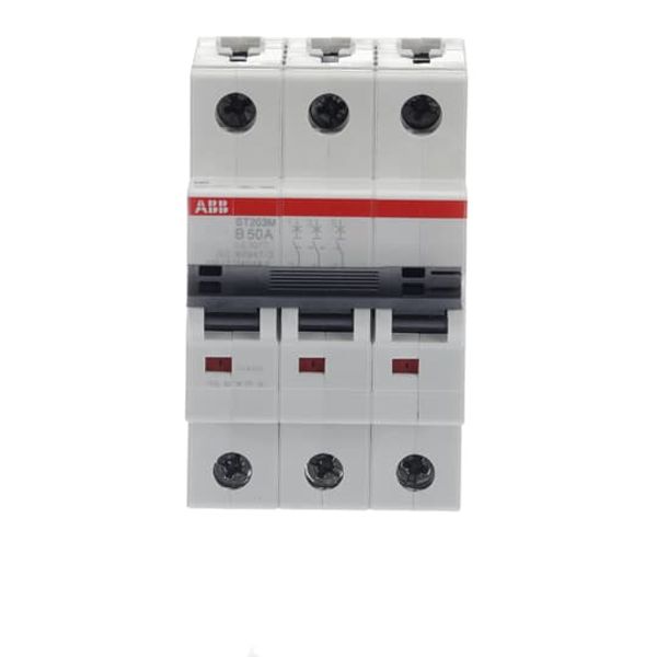 ST203M-B50 Miniature Circuit Breaker - 3P - B - 50 A image 1