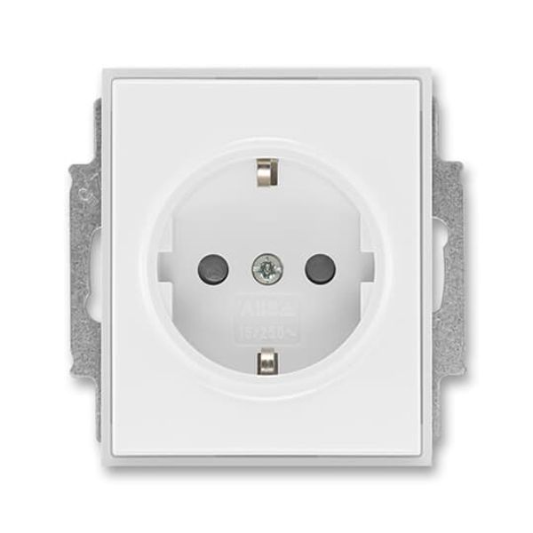 5518E-A03459 01 Socket outlet with earthing contacts, shuttered image 1
