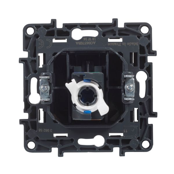 RJ45 socket Niloé Step category 6 UTP black image 2