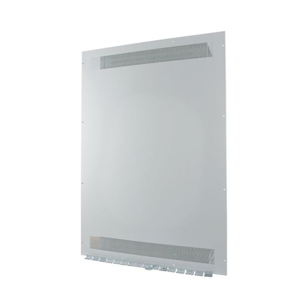 Front plate (section high), ventilated, W=1350mm, IP31, grey image 4