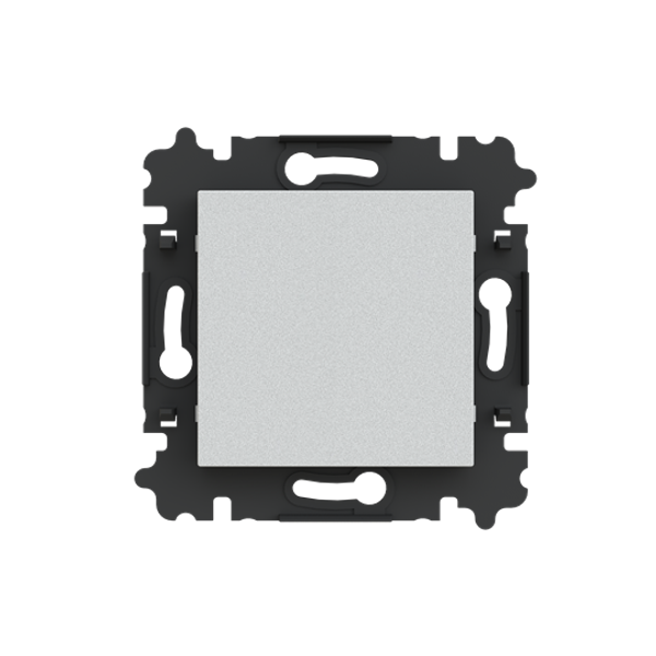 3902H-A00001 70W Cable Outlet / Blank Plate / Adapter Ring Blind plate None titanium - Levit image 1