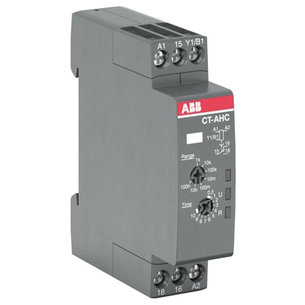 CT-AHC.22 Time relay, OFF-delay 2c/o, 24-48VDC/24-240VAC image 3