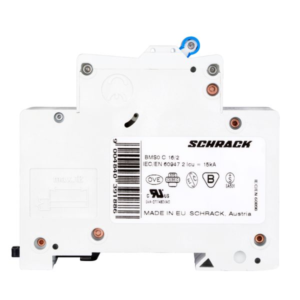 Miniature Circuit Breaker (MCB) C, 16A, 2-pole, 10kA image 6