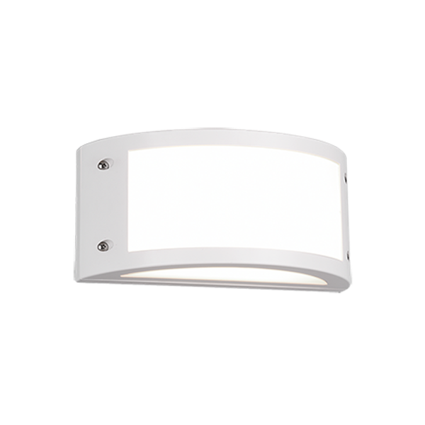 Kendal LED wall lamp matt white image 1