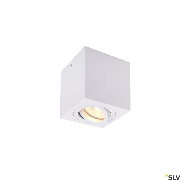 TRILEDO Single, indoor ceiling light, QPAR51, white, max 10W image 1