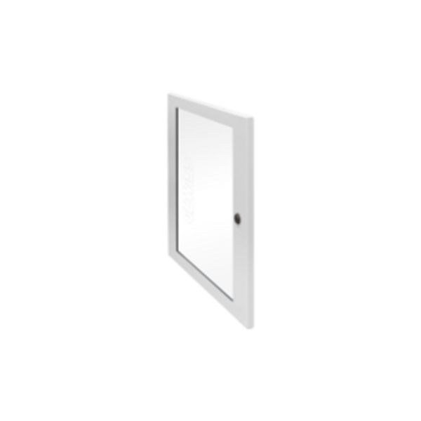 REPLACEMENT DOOR - 19'' WALL MOUNT CABINETS - FOR GW38408/418 - RAL 7035 GREY image 1