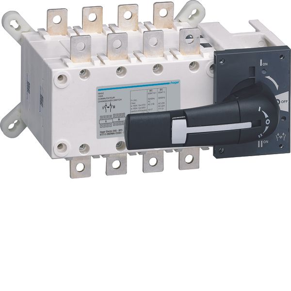 Change-over switch 4P 160A image 1
