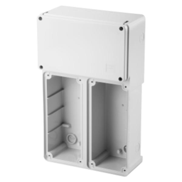 MODULAR BASE FOR MOUNTING COMBINATION OF FIXED VERTICAL SOCKET OUTLET - 2 16/32A SBF - IP55 image 1