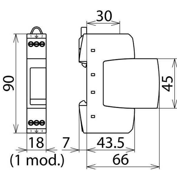 DEHNrail M surge arrester image 2