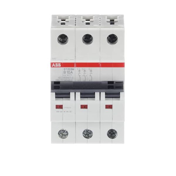 ST203M-B10 Miniature Circuit Breaker - 3P - B - 10 A image 1