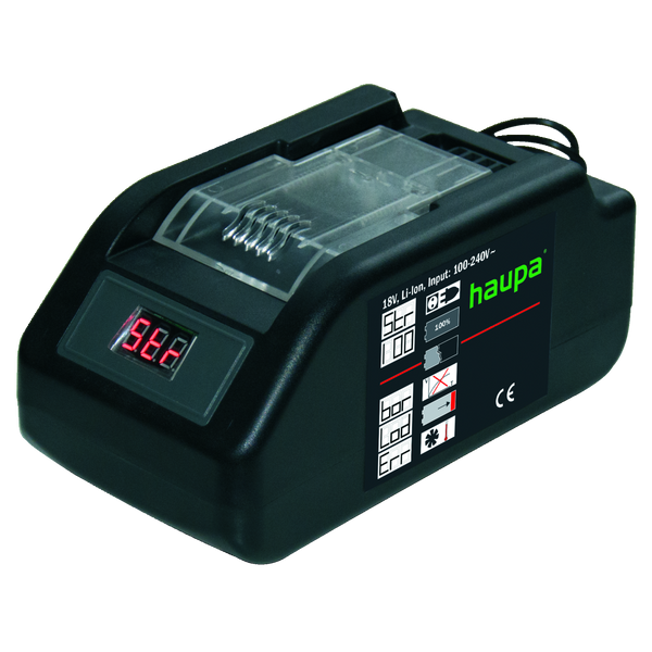 Fast charger Li-Ion 18V compatible with all Li-Ion 18V batteries image 2