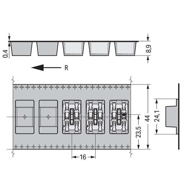 Through-Board SMD PCB Terminal Block image 5