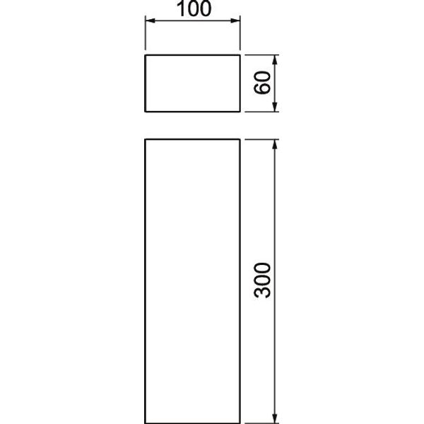 PMB-SI 4 Inlay block for fire protection box 300x100x60 image 2