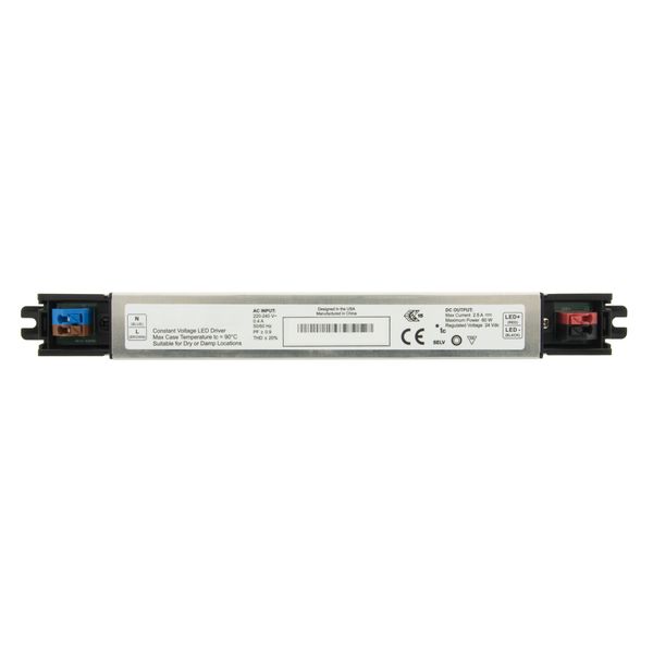 LED ER - power supply slim 60W 24V IP20 image 1