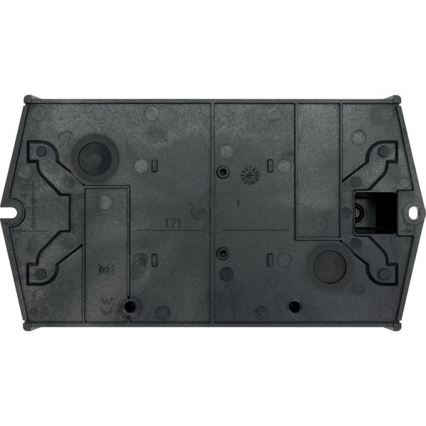 Insulated enclosure, HxWxD=160x100x145mm, +mounting plate image 26