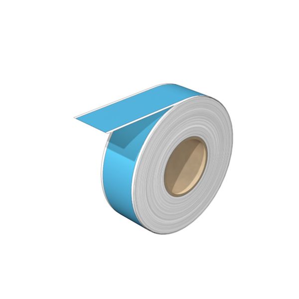 Device marking, halogen-free, Self-adhesive, 30000 x Polyester, blue image 1